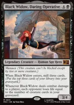 Black Widow, Daring Operative - Commander