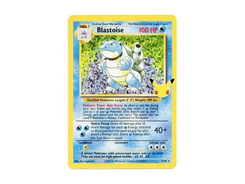 Blastoise 002/102 - Holo Rare