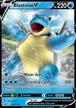 Blastoise V SWSH-101 Promo Englisch