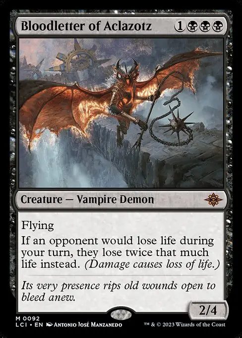 Bloodletter of Aclazotz LCI-92 Mythic Englisch