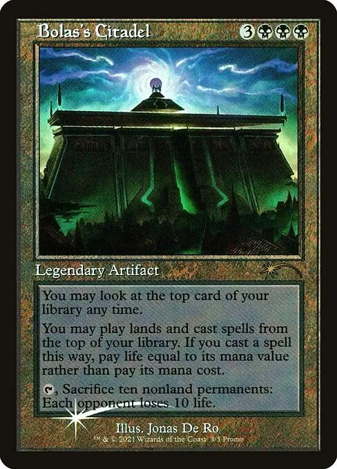 Bolas's Citadel PROM-3 Rare Englisch