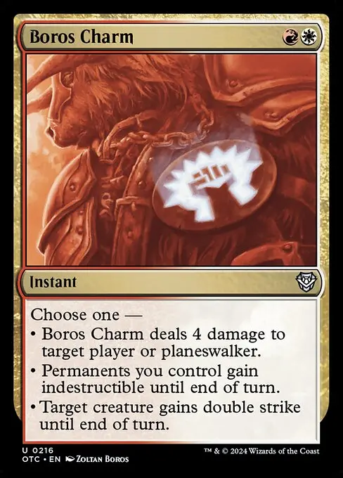 Boros Charm OTC-216 Uncommon Englisch