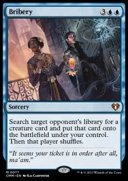 Bribery - Commander Masters (Mythic) [CMM-77]