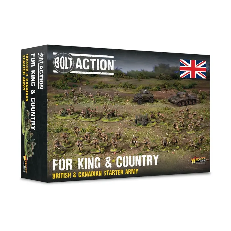 British & Canadian Starter Army For King & Country