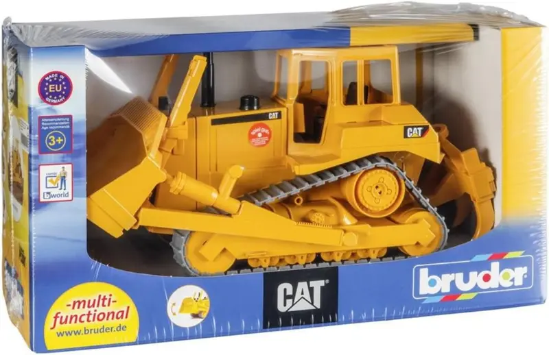 BRUDER CAT Bulldozer - Robustes Baufahrzeug im Maßstab 1