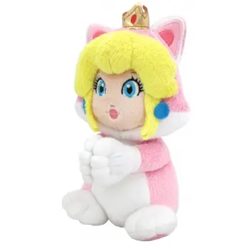 Cat Peach Plush Small Magnetic Hands 19cm
