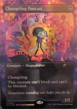 Changeling Outcast SLD-894 Rare Excellent Englisch Foil