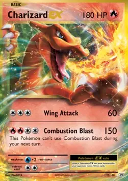 Charizard EX EVO-12 Ultra Rare Englisch
