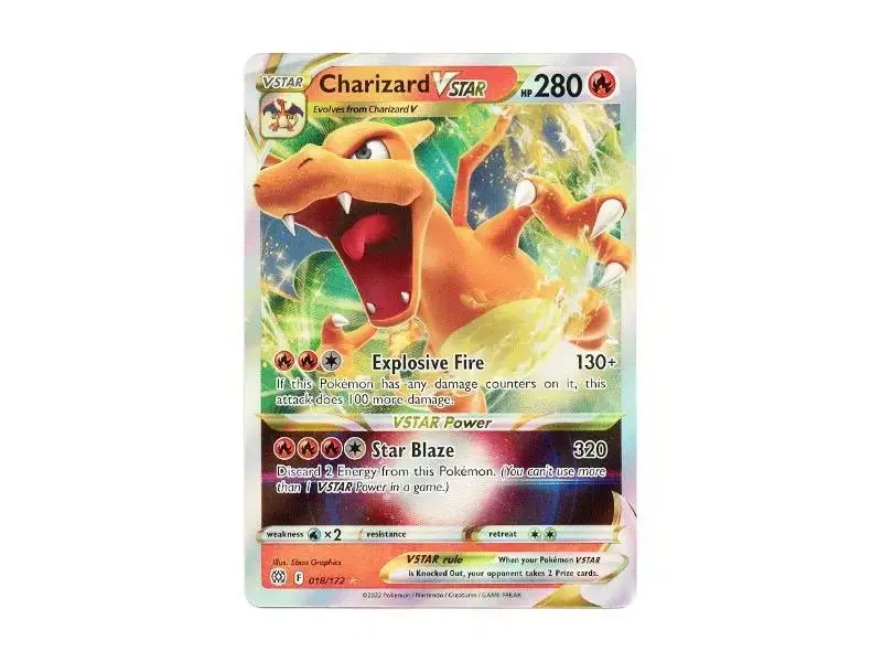 Charizard VStar 018/172 - Ultra Rare