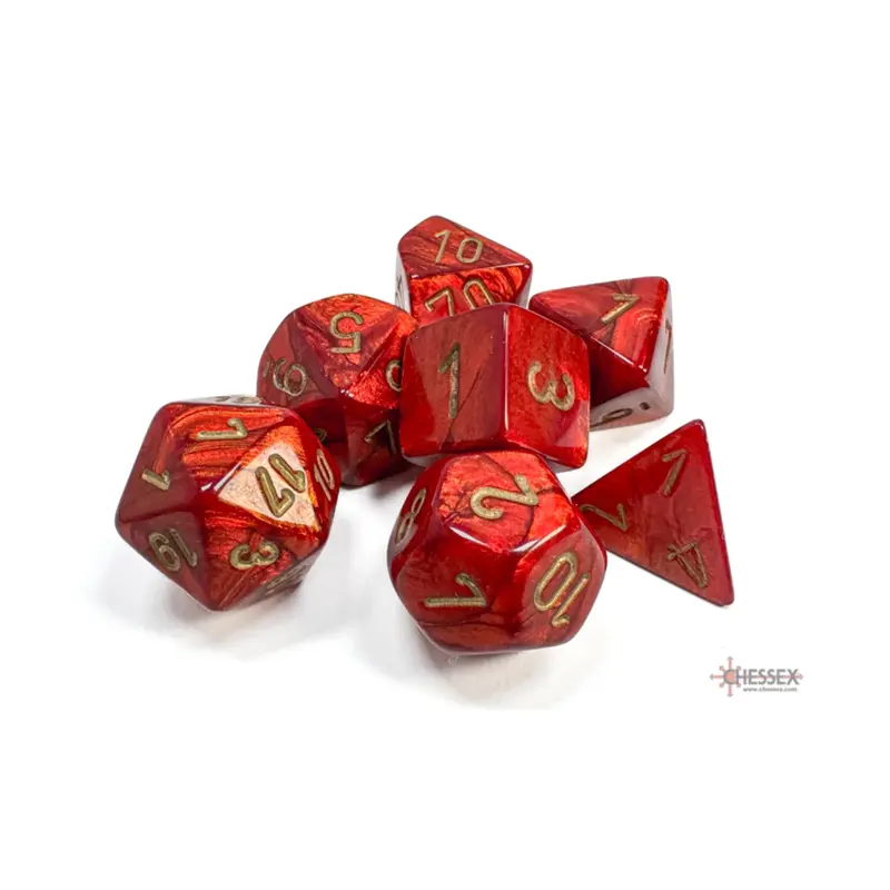 Chessex - 7-Die Set - Scarab