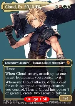 Cloud, Ex-SOLDIER (V.3) - Commander