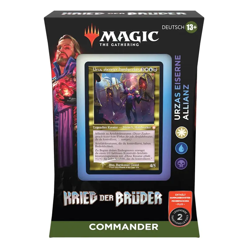Commander Krieg der Brüder Mishras Messing-Banner - DE