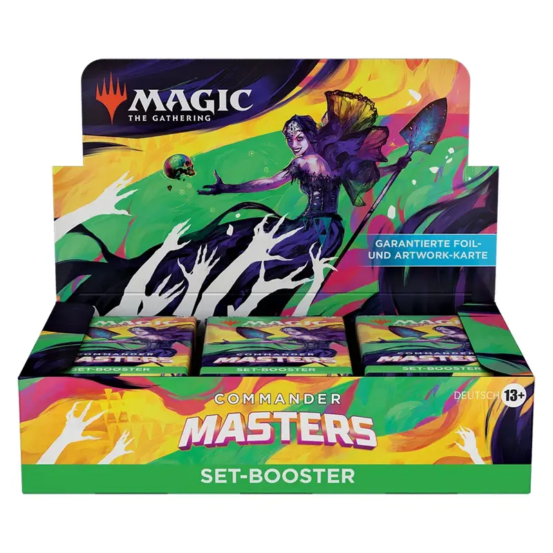 Commander Masters Set Display - DE