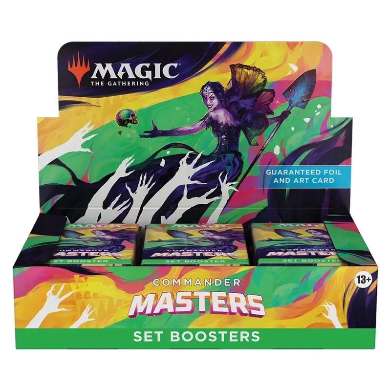 Commander Masters Set Display - EN