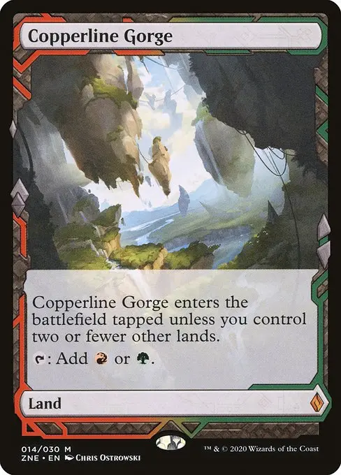 Copperline Gorge ZNE-14 Mythic Englisch