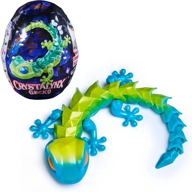 Crystal Lynx Gecko Fidget Figur