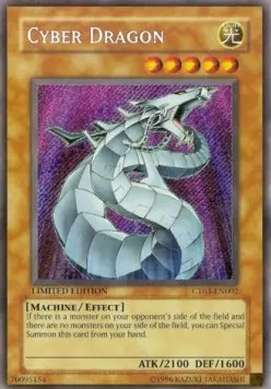Cyber Dragon CT03- Secret Rare Excellent Englisch