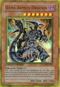 Dark Armed Dragon GLD2-IT031 Gold Rare Italienisch