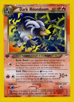 Dark Houndoom NDE-7 Holo Rare Englisch