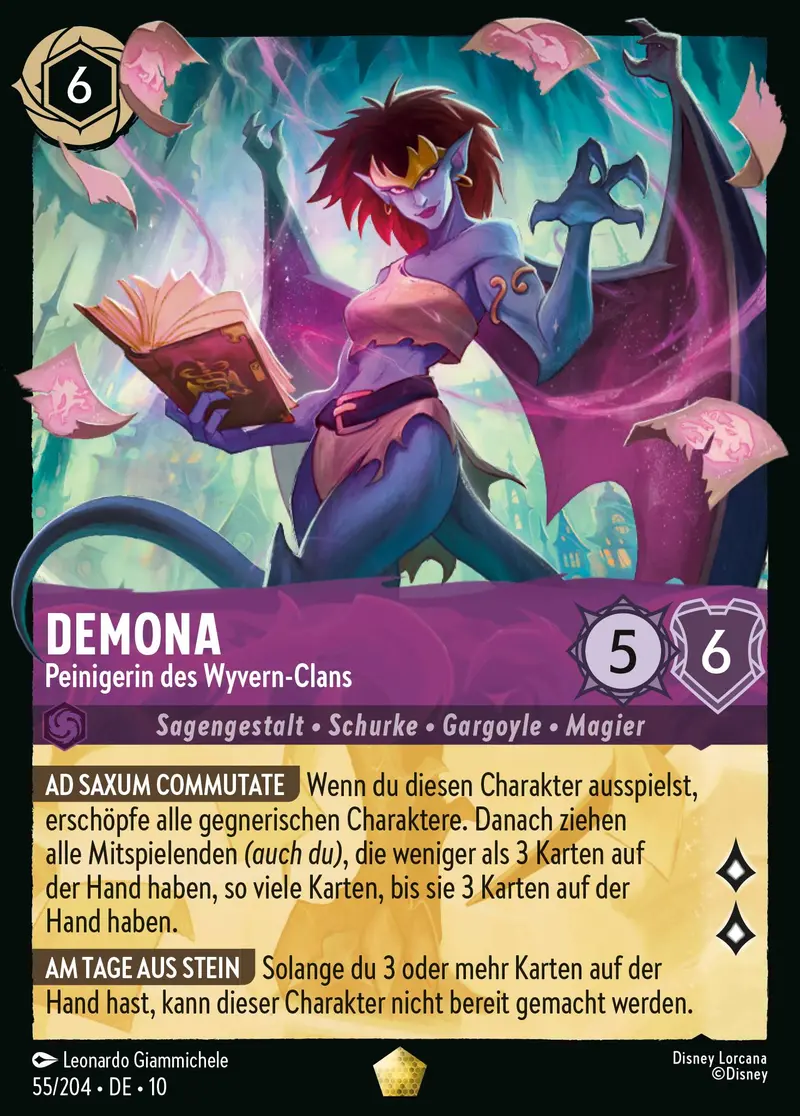 Demona - Peinigerin des Wyvern-Clans (V.1) 10WHI-055 Legendary Deutsch