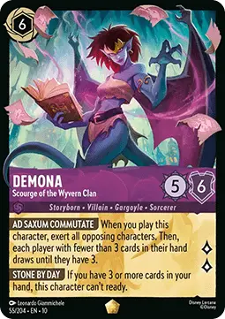 Demona - Peinigerin des Wyvern-Clans (V.1) 10WHI-55 Legendary Near Mint Deutsch