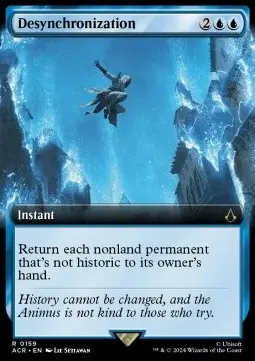 Desynchronization XACR-159 Rare Near Mint Englisch Foil