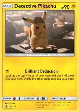 Detective Pikachu SM-194 Promo Deutsch