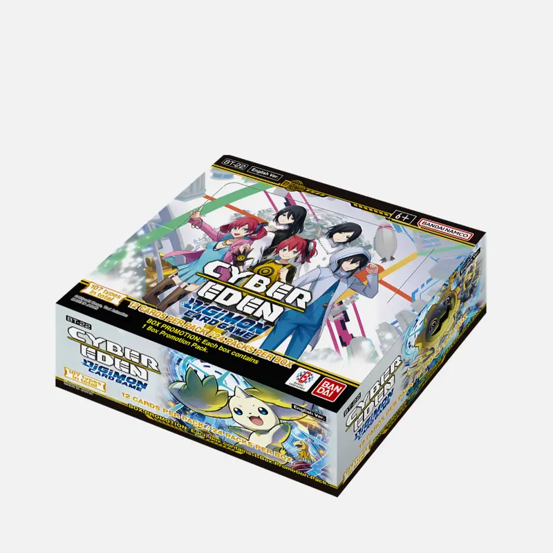 Digimon Card Game - Cyber Eden Booster Display [BT-22] - (English)
