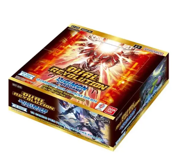 Digimon Card Game Dual Revolution Booster Display BT25