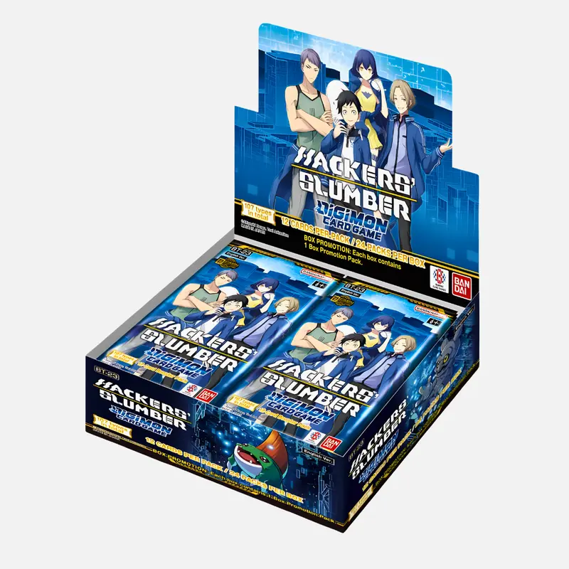 Digimon Card Game - Hackers' Slumber Booster Display [BT-23] - English
