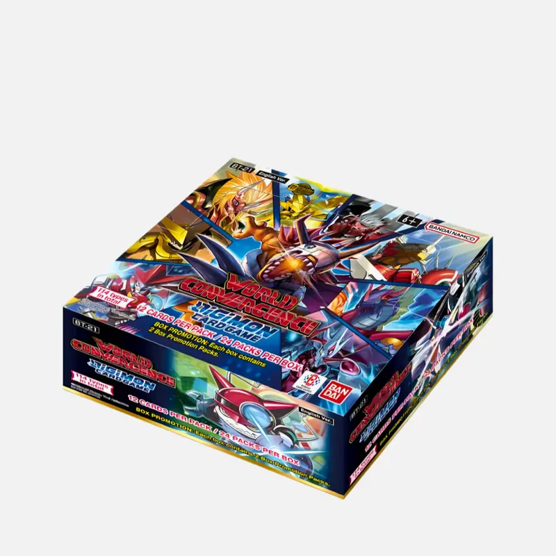Digimon Card Game - World Convergence Booster Display [BT-21] - (English)