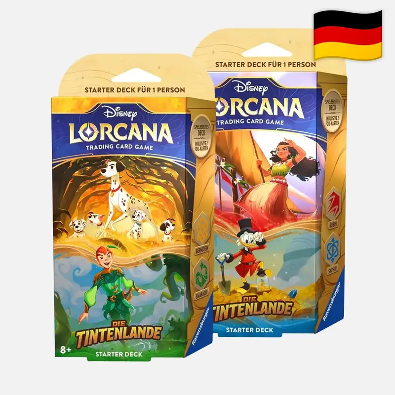 Disney Lorcana - Die Tintenlande  - Starter Deck - DE