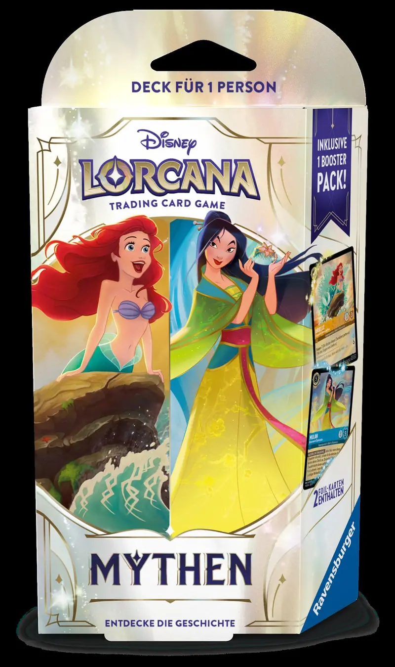 Disney Lorcana - "Fable" Starter-Bernstein/Saphir(deutsch)