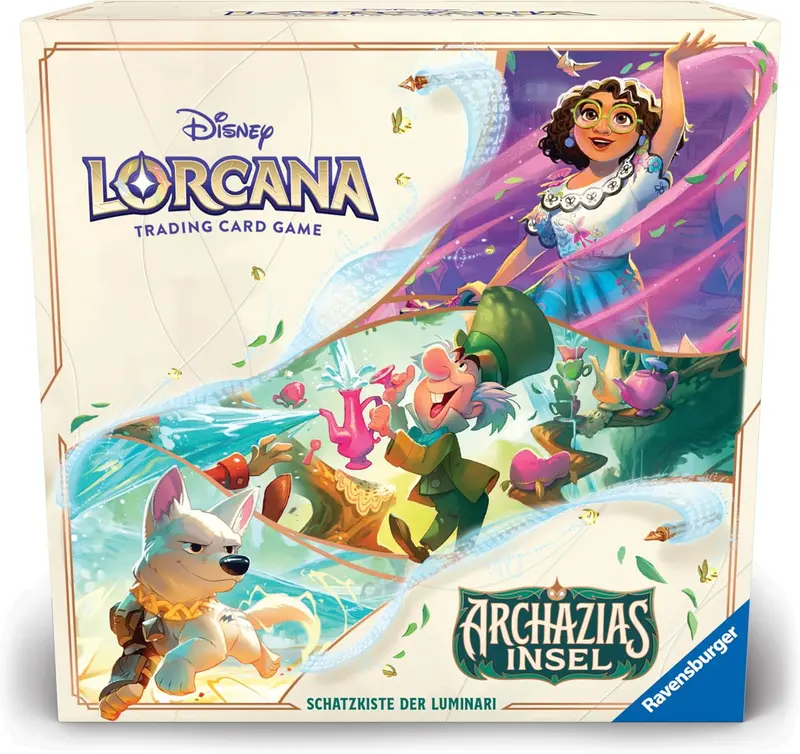 Disney Lorcana Schatzkiste der Luminari, 8 Booster DE