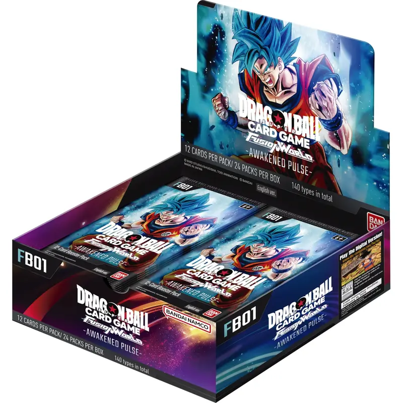 Dragon Ball Super Card Game - Fusion World - Awakened Pulse - FB01 - Display - EN