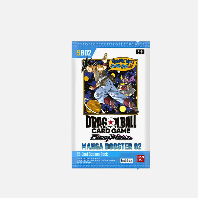 Dragon Ball Super Card Game - Fusion World - Manga Booster Pack 02 [SB-02] - English