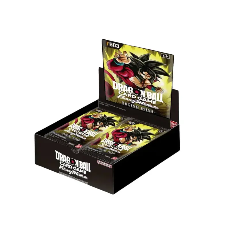 Dragon Ball Super Card Game - Fusion World - Raging Roar - FB03 - Display - EN