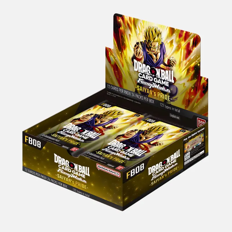 Dragon Ball Super Card Game - Fusion World - Saiyan's Pride Booster Display [FB-08] - English