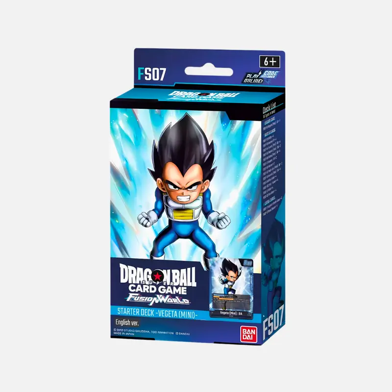 Dragon Ball Super Card Game - Fusion World - Vegeta (Mini) Starter Deck [FS07] - (Englisch)
