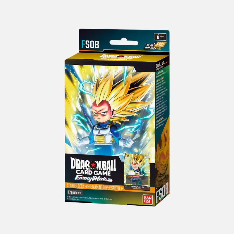 Dragon Ball Super Card Game - Fusion World - Vegeta (Mini) Super Saiyan 3 Starter Deck [FS08] - (English)