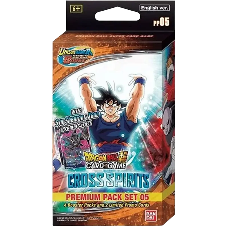 Dragon Ball Super Card Game - Masters - Cross Spirits - Premium Pack [ENG]
