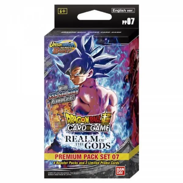 Dragon Ball Super Card Game Realm of the Gods PP07 – 4 Booster