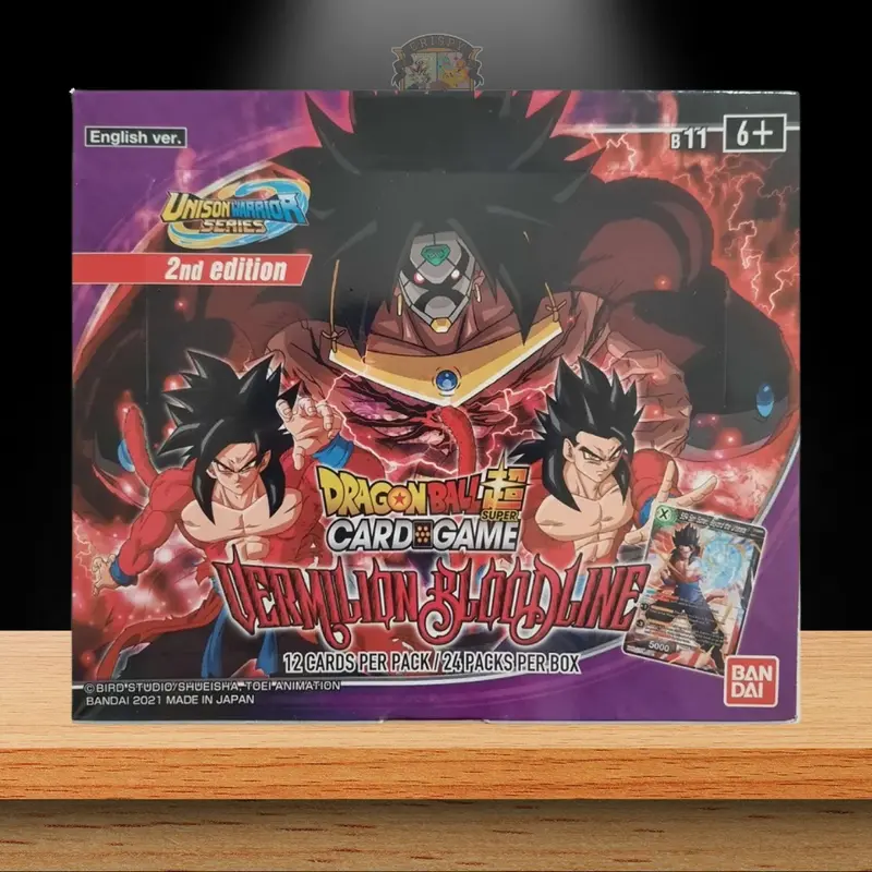 Dragon Ball Super Vermilion Bloodline Display (ENG)