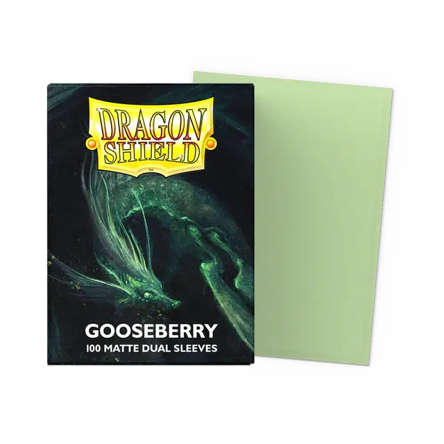 Dragon Shield - Dual Matte Sleeves - Gooseberry