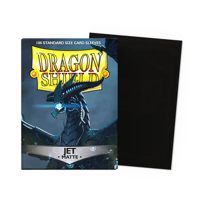 Dragon Shield Matte Sleeves JET