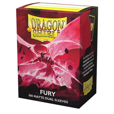 Dragon Shield Sleeves Matte Dual Fury (100 Sleeves)