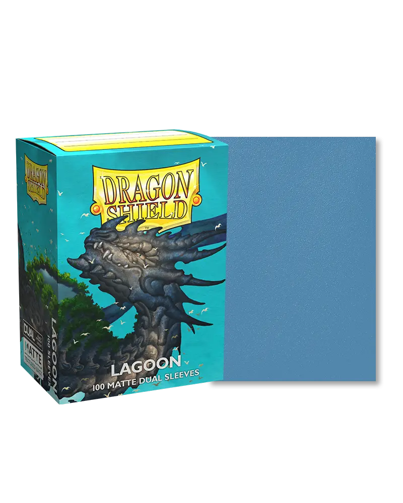 Dragon Shield Sleeves Matte Dual Lagoon (100 Sleeves)