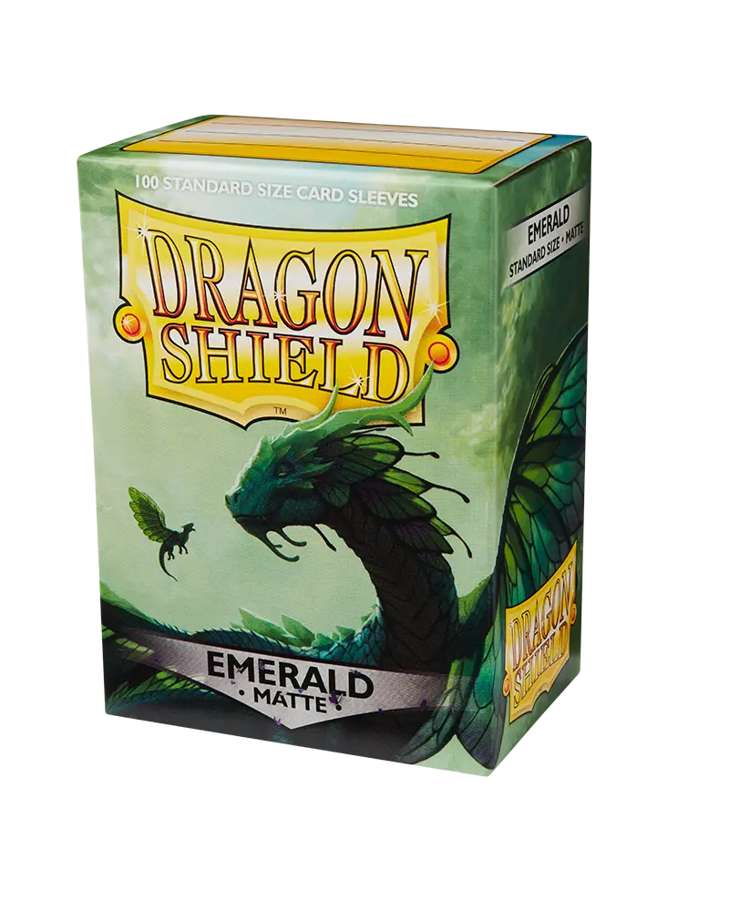 Dragon Shield Sleeves Matte Emerald (100 Sleeves)