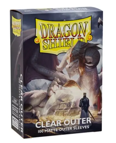Dragon Shield Sleeves Matte Outer Sleeves (100 Sleeves)