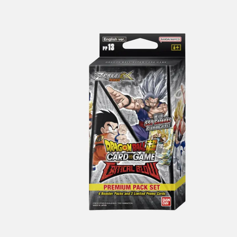 Dragonball Super Card Game - Critical Blow Premium Pack [B22/PP13] - Zenkai Series Set 05 - (English)